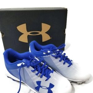 Under Armour Boys Baseball Cleats Sz 6 Leadoff